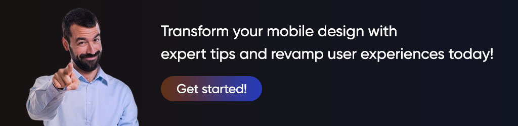 Contact Mobile UX Design