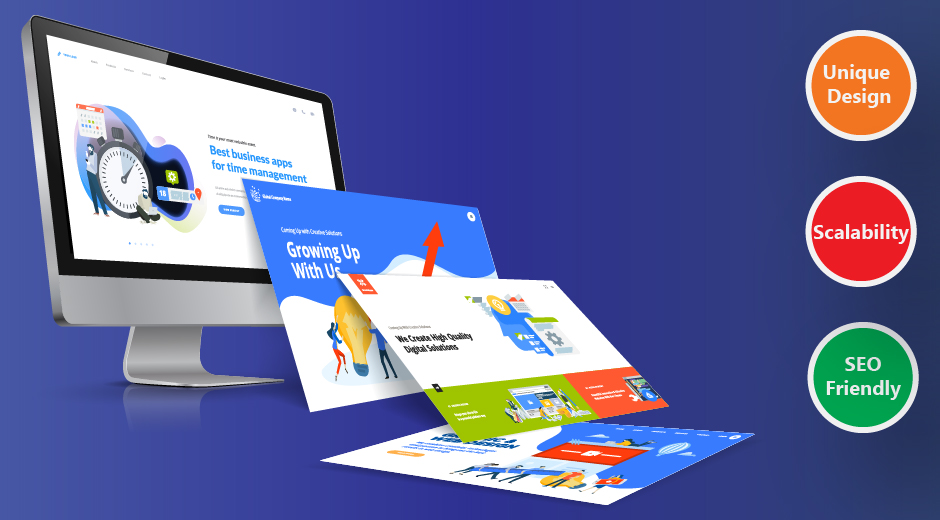 custom website design