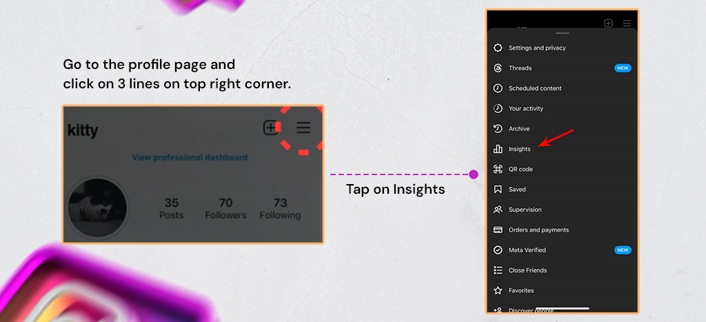 go to Insights