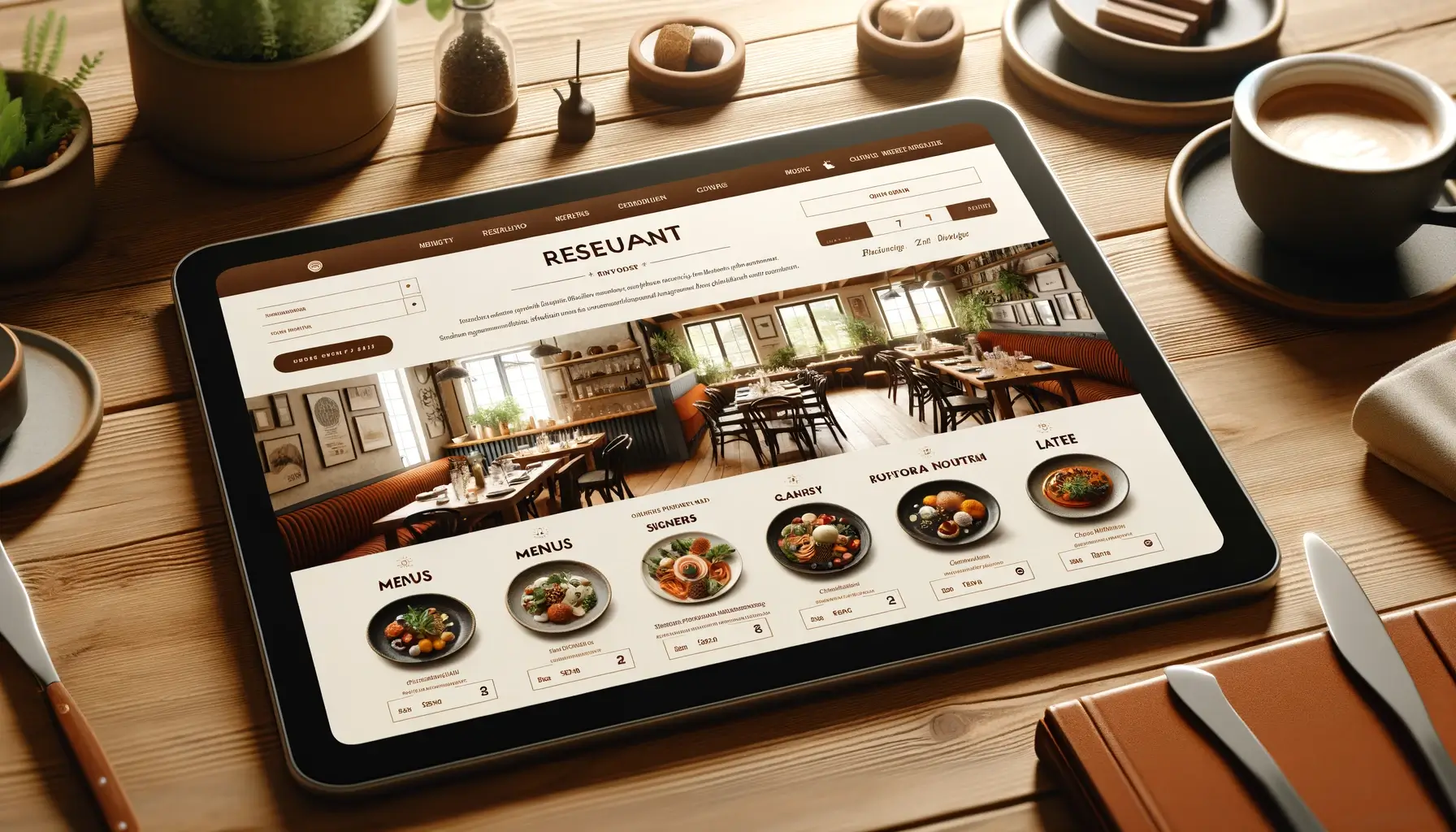 Cost for Restuarant Website Development