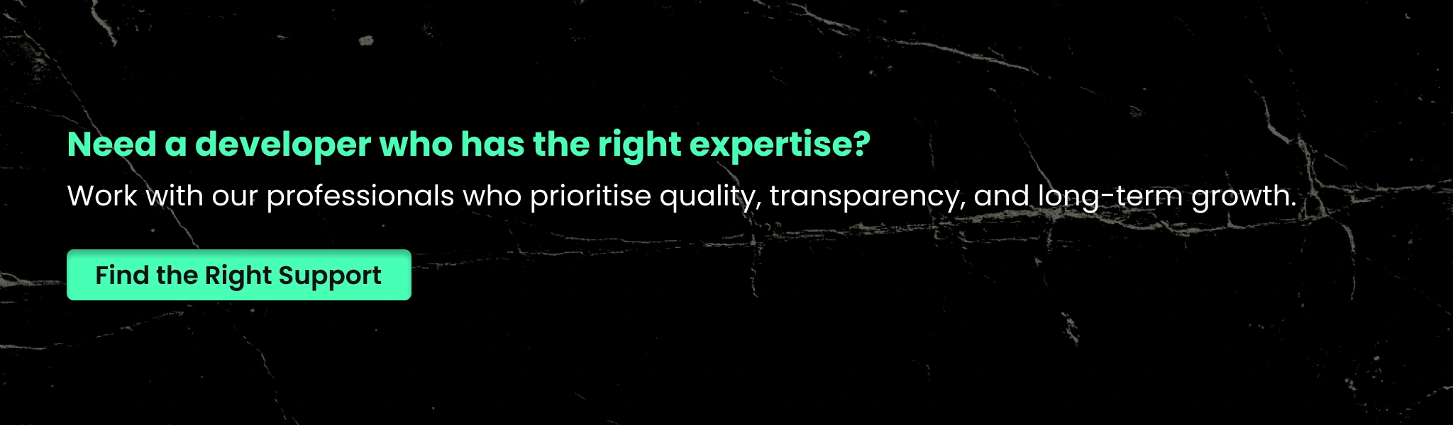 Work with our professionals who prioritise quality, transparency