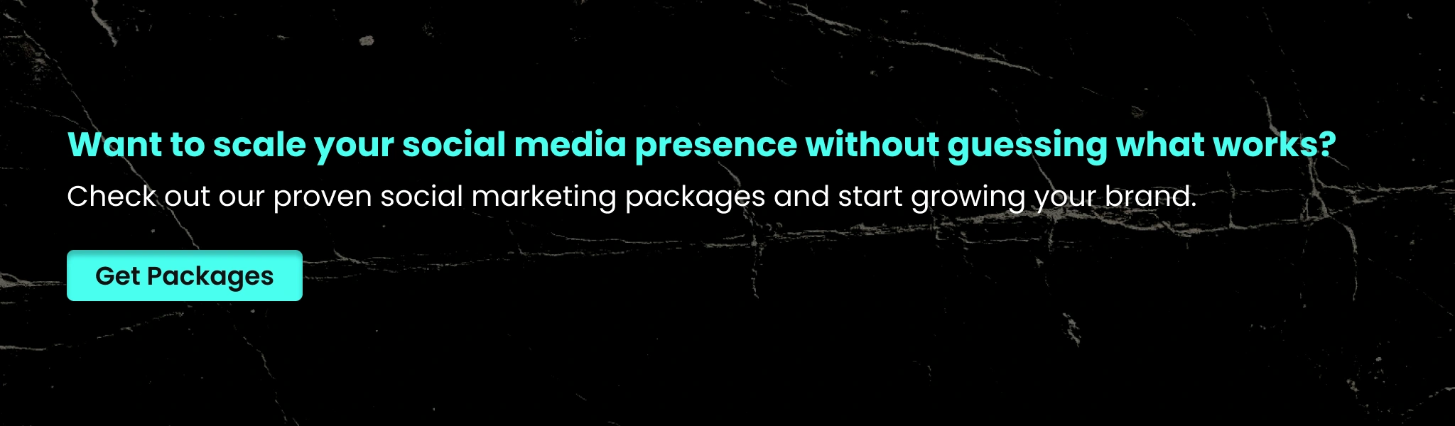 Check out our proven social marketing packages